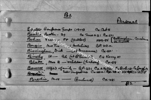 FR BROWNES INDEX